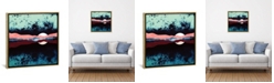 iCanvas Night Sky Reflection by Spacefrog Designs Gallery-Wrapped Canvas Print - 37" x 37" x 0.75"